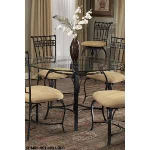  Mornvich Dining Table 29.25hx44d Textrd Blk/gold