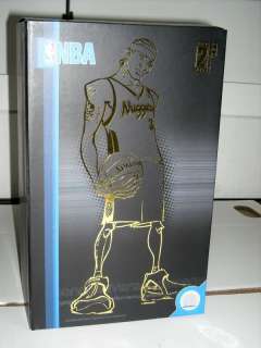 NBA 10 Denver Nuggets Allen Iverson All Star Vinyl Figure Toy Black 