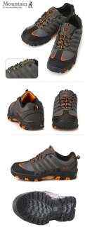 New MT Grey Orange Mountain Mountaineering Hiking Mens Boots  
