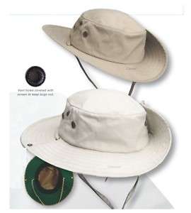 Mens UPF 50 Wide Brim Boonie Hat. Block 98% of UV Rays  