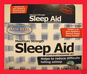 Assured Maximum Strength Sleep Aid 1 Pack Softgels  