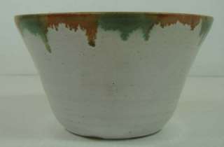 SEAGROVE NC Pottery Holly Hill 96 Apple Baker Bowl  