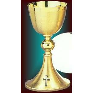  Satin 24kt. Gold Plated Chalice