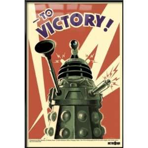  Doctor Who   Framed TV Show Poster (The Daleks To Victory 