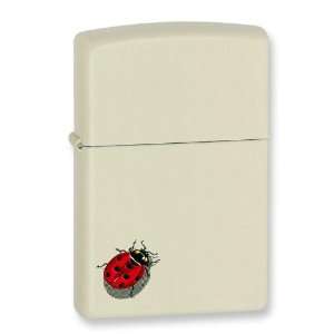  Ladybug Cream Matte Zippo Lighter