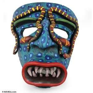  Ceramic mask, Coral Snake Tastuan