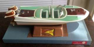 Rare Vintage 1960s REL Typhoon Battery Powered 18 Model Speed Boat 