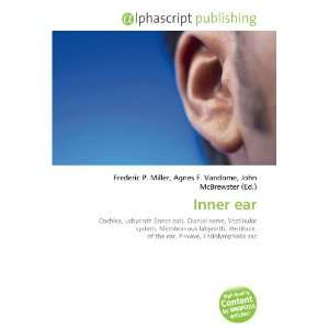 Inner ear (9786132881274) Books