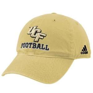  adidas UCF Knights Gold Football Slouch Hat Sports 