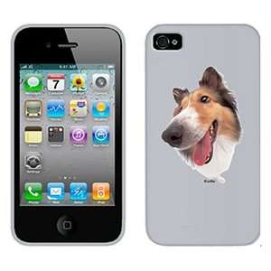  Collie on Verizon iPhone 4 Case by Coveroo  Players 