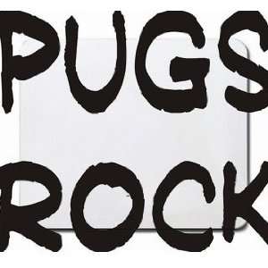  Pugs Rock Mousepad