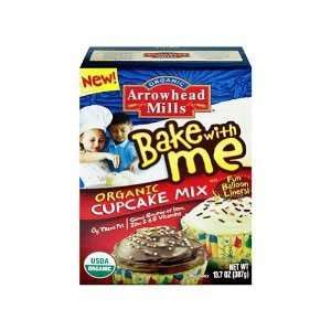 Arrowhead Mills Bake With Me, Vanilla Cupcake, 13.7 Ounce (Pack of 6 