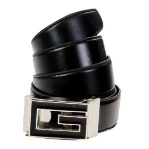   Leather Belts With Black G Design Buckle For Men 