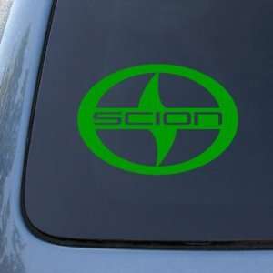  SCION   Vinyl Car Decal Sticker #1824  Vinyl Color Green 