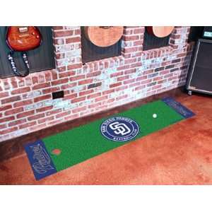   San Diego Padres Putting Green Runner by Fan Mats