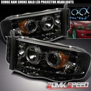    2002 2003 2004 2005 Dodge Ram Projector Headlight Smoke Automotive