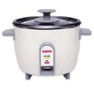 SANYO EC 503 Sanyo Ec 503 3 cup Rice Cooker And Vegetable Steamer at 
