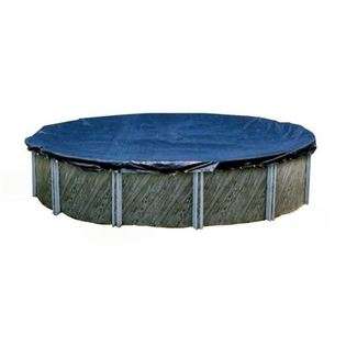 pool solutions 21 winter round above ground pool cover blue