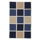 Super Area Rugs 11ft Square Braided Rug Easy Clean Area Rug Carpet 