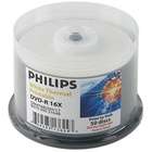 Philips 200 Philips 16X DVD R 4.7GB White Thermal Hub Printable