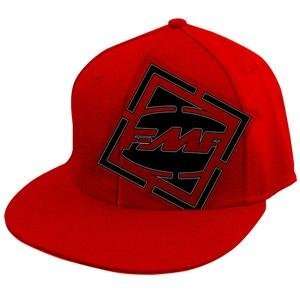    FMF Apparel Stencil Spray Hat   Large/X Large/Red Automotive