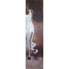   Painted Contemporary Artwork Costume & Fashion Figurative 20x79 in