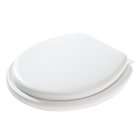   001 White Commerical Plastic Toilet Seat with zinc plated check hinge