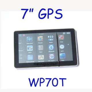 New7 inch GPS navigation Car GPS planet navigator with bluetooth FM 