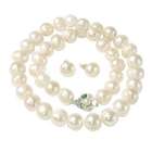   Freshwater Cultured Potato Pearl Necklace & Earrings Pearl Jewelry Set