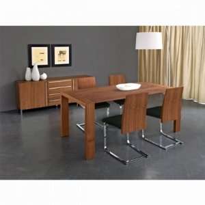  FASHION160NCA Rectangular Table With Tempered Glass or 