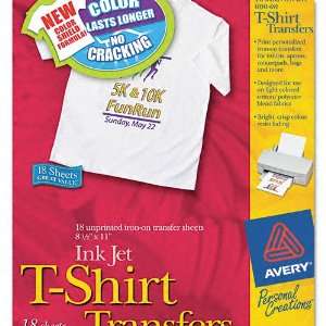 Avery Products   Avery   Personal Creations Inkjet T Shirt Transfer, 8 