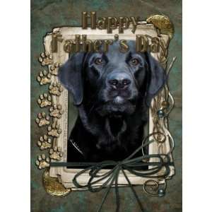  Fathers Day   Stone Paws   Labrador   Black   Gage Cards 