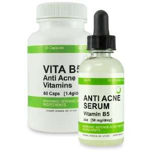    Vita B5 + Anti Acne Serum   Fight Acne Inside and Out Beauty