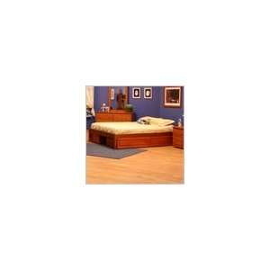  Twin Atlantic Furniture Concord Platform Bed with Open 