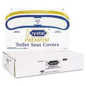  KRSK1000   Premium Half Fold Toilet Seat Covers Office 