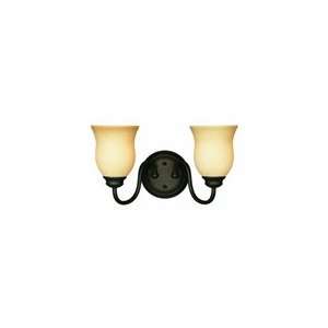  World Imports   5482 99  2 LTS WALL SCONCE   Wrought Iron 