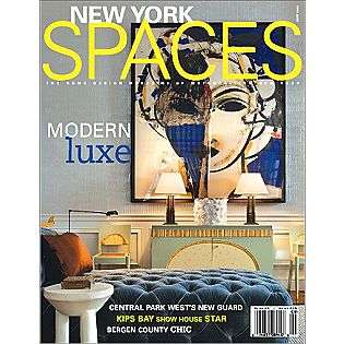 New York Spaces Magazine  Books & Magazines Magazines Home Decorating 
