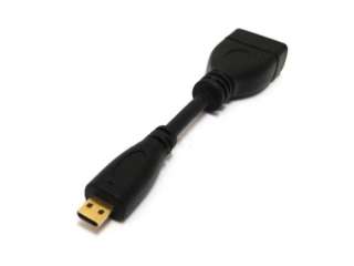 Micro HDMI male to HDMI female Adapter short Cable 10cm for XOOM Droid 