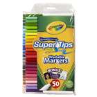 ERC Quality Washable Markers 50Ct Super Tips W/Silly Scents By Crayola 