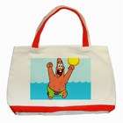 Carsons Collectibles Classic Tote Bag Red of Spongebob Squarepants 