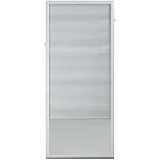  ODL White 66 inch Enclosed Patio Door Blind 