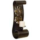 Benzara 56446 Triology Candle Holder Metal Wall Decor Sculpture 20 In.