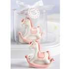   Kate Aspen Lets Party By Kate Aspen Pink Rocking Horse Candle Holder