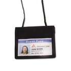 Advantus ID Badge Holder/Convention Pouch with 48 Inch Cord 