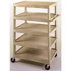 Universal Products 5 Shelf Banquet Cart in Gray