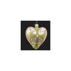   of 8 Noble Gems Our First Christmas Religious Heart Ornaments 3.5