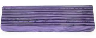 NEW IRIS LANE Purple Plastic Bird Detail Clutch Handbag  