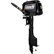 Coleman Outboards 5hp Four Stroke Outboard Trolling Motor 