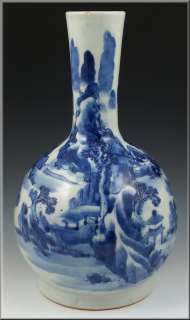 Nice Antique Chinese Porcelain Kangxi Period Bottle Vase  