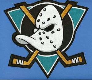 Anaheim Mighty Ducks CCM Hockey Jersey Patch Crest A  